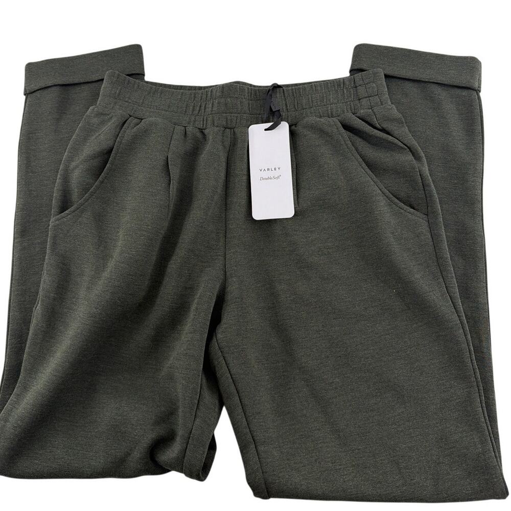 Varley Pants in Dark Olive Green - Picture 4 of 9